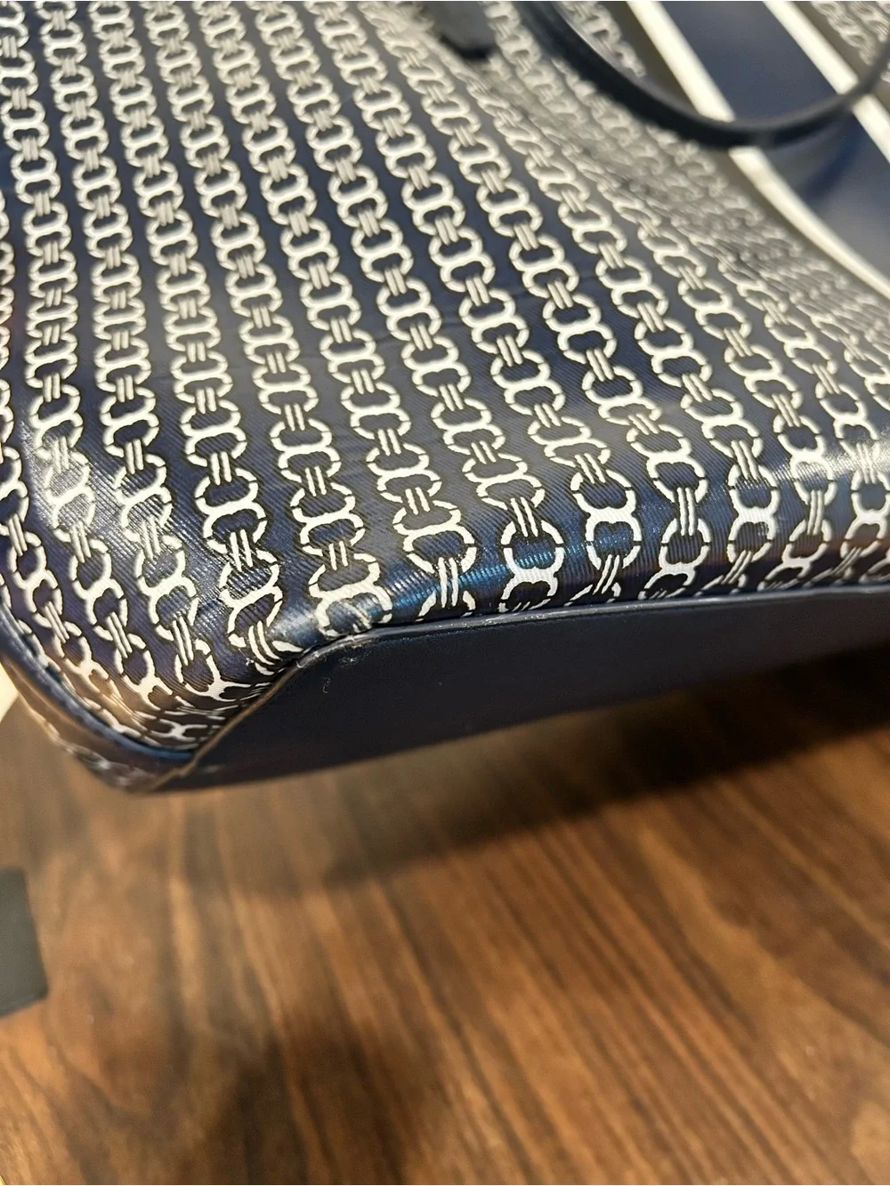 Tory Burch Gemini Link Navy